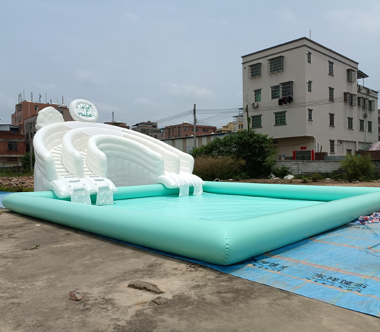 充气水滑梯设备